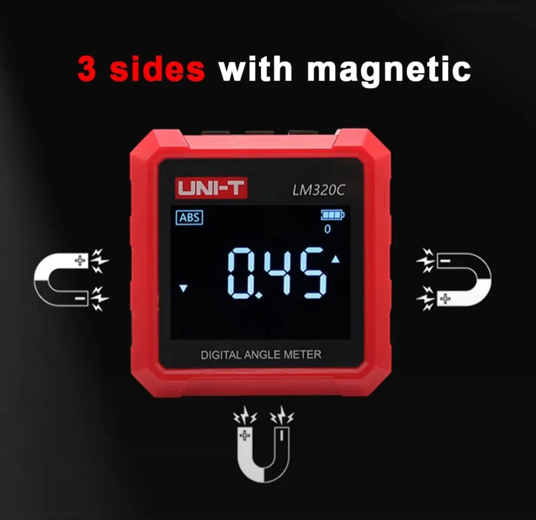 Rəqəmsal bucaq ölçən Model: UNI-T LM 320C