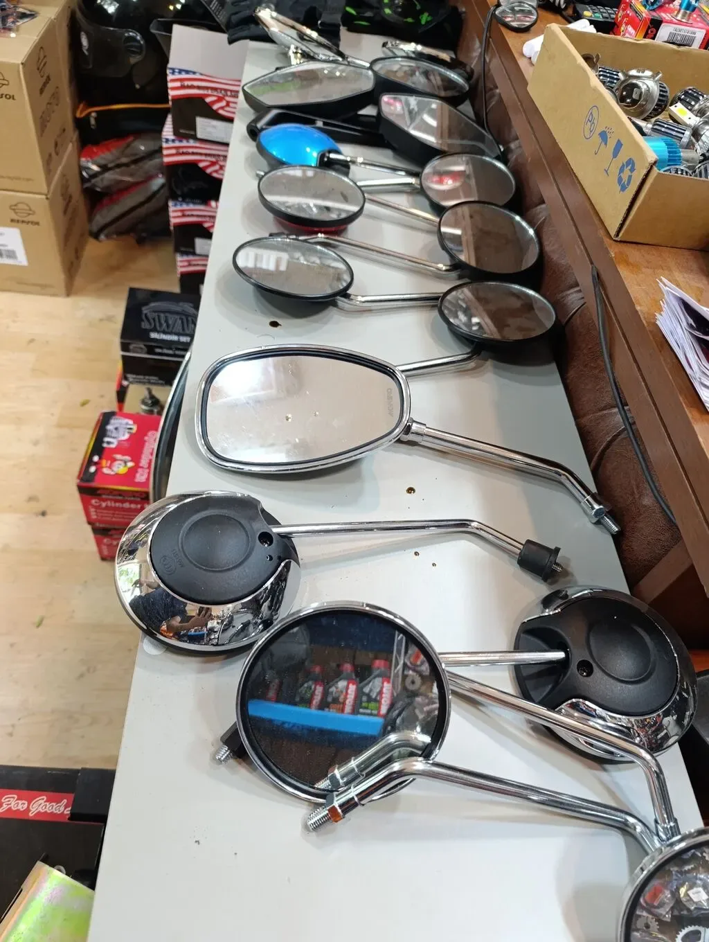 Motosiklet və Skuter Güzgüləri