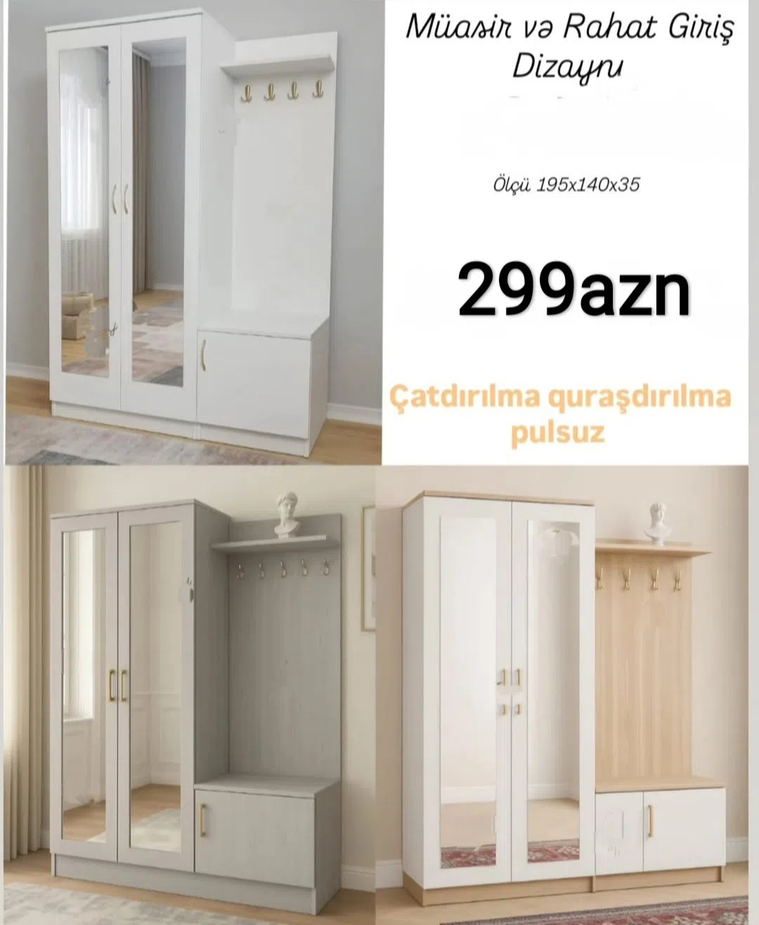 2 qapılı dolab — şəkil 1