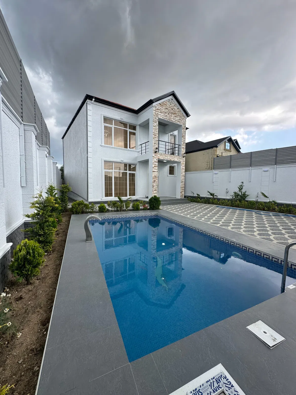 5 otaqlı villa 220 m² - 3 sot torpaq sahəsində satılır — şəkil 7
