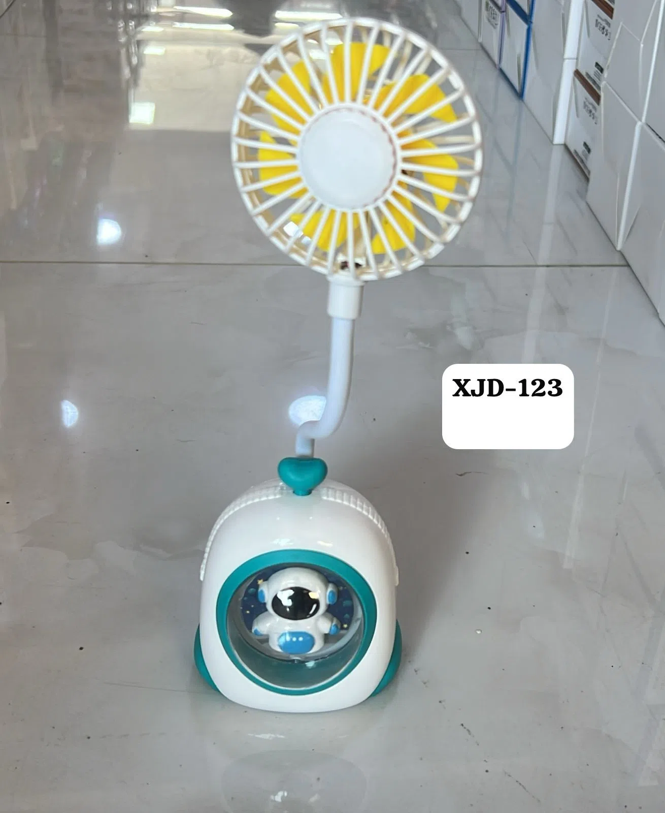 Mini əl ventilyatoru, USB şarjlı və akkumulyatorlu — şəkil 20