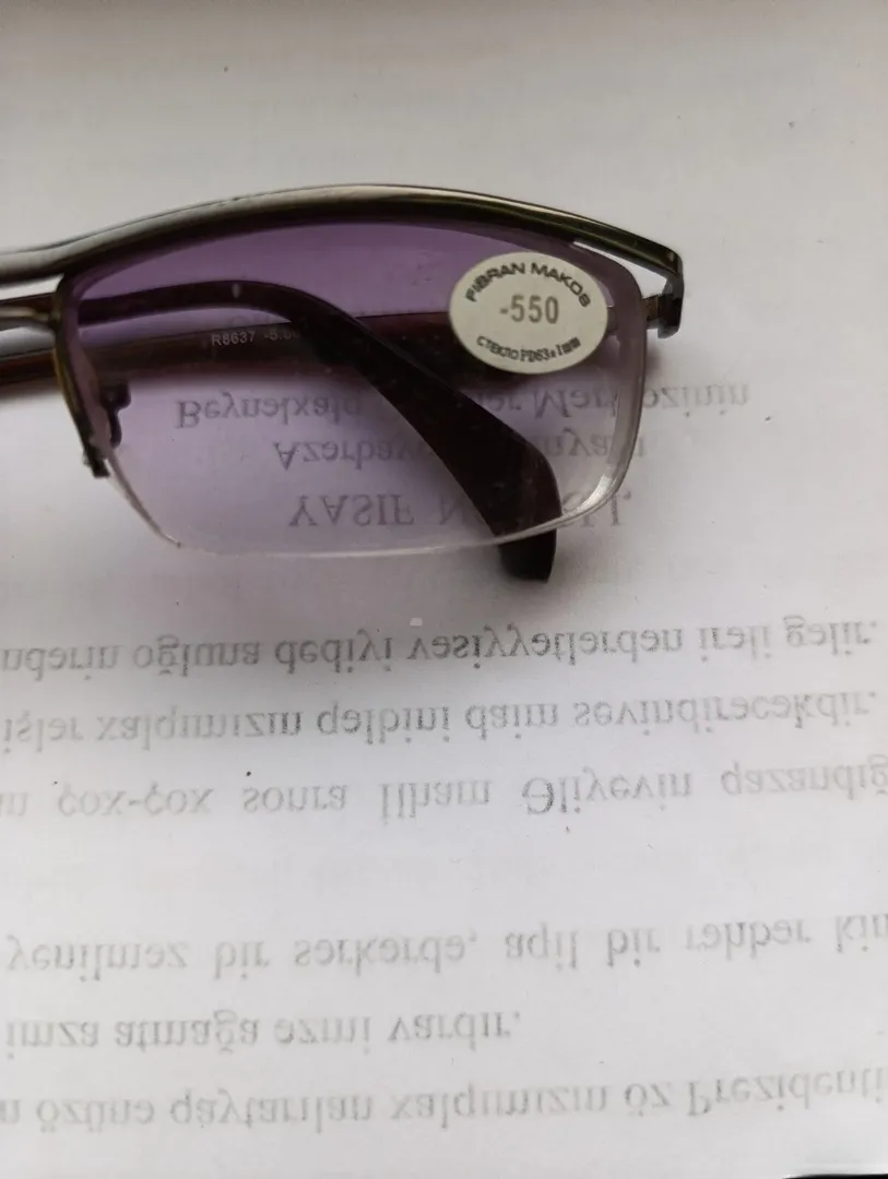 Fibran MAKOS brendindən optik eynək - ölçü -5.5, qiymət 100 manat — şəkil 2