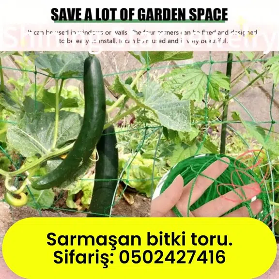 Support netting for climbing plants - Tenderyard