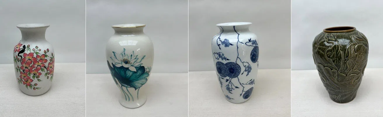 Keramika güldan, Qarışıq rəng