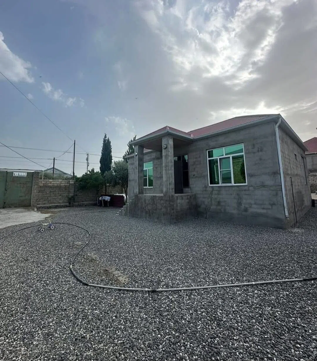 3 otaqlı həyət evi 90 m² - 4 sot torpaq sahəsində satılır — şəkil 1
