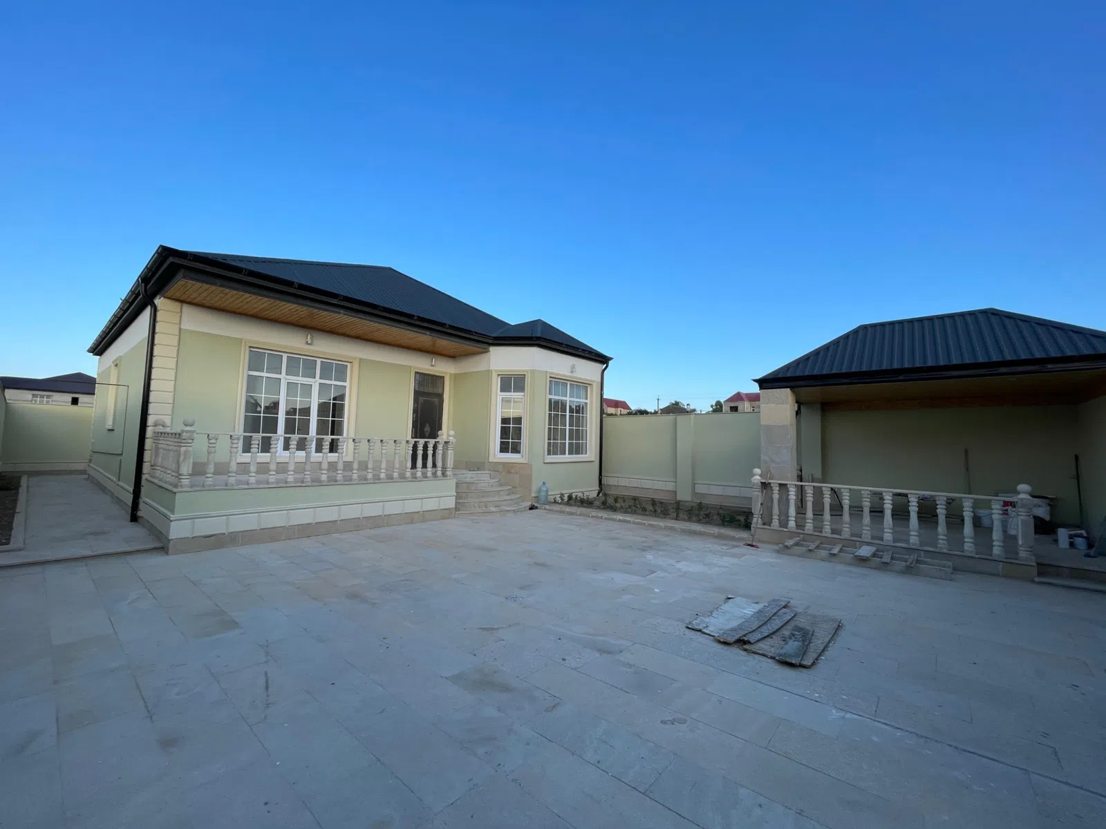 4 otaqlı həyət evi 120 m² - 3 sot torpaq sahəsində satılır — şəkil 2