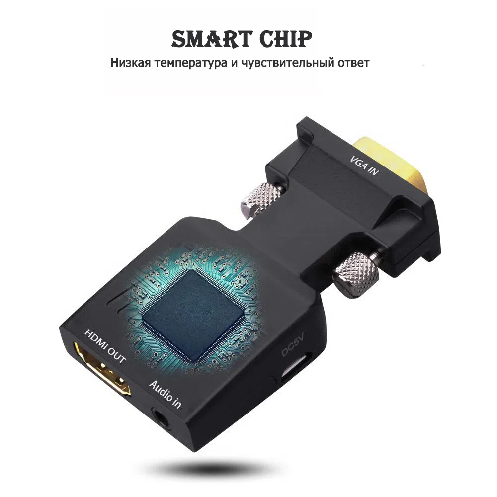 VGA to HDMI Converter Adapter — şəkil 5
