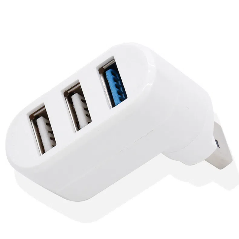 Mini 3 Port USB 3.0 Rotate Splitter — şəkil 5
