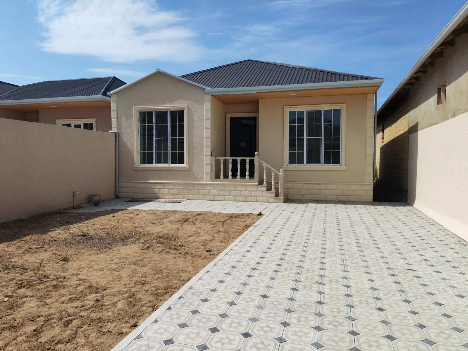 3 otaqlı həyət evi 70 m² - 3 sot torpaq sahəsində satılır — şəkil 2