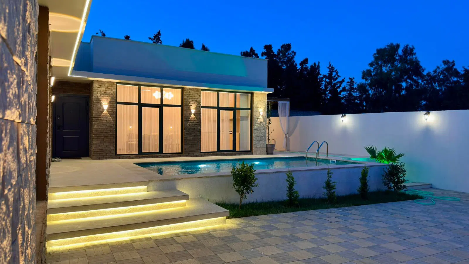 4 otaqlı bağ evi 140 m² 3.5 sot torpaq sahəsində satılır — şəkil 11