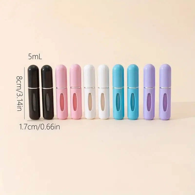 Mini 5ml Doldurula Bilən Ətir Boş Sprey Şüşə — şəkil 2