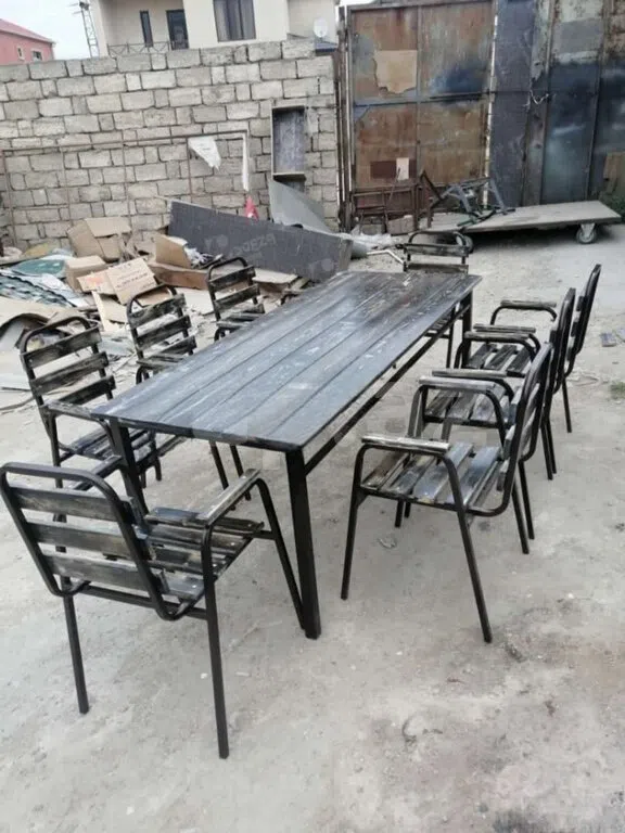 Garden sofa Black color - Tenderyard