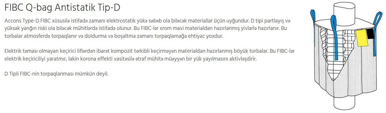 Big Bag (FIBC) ağır yük çuvalları — şəkil 10