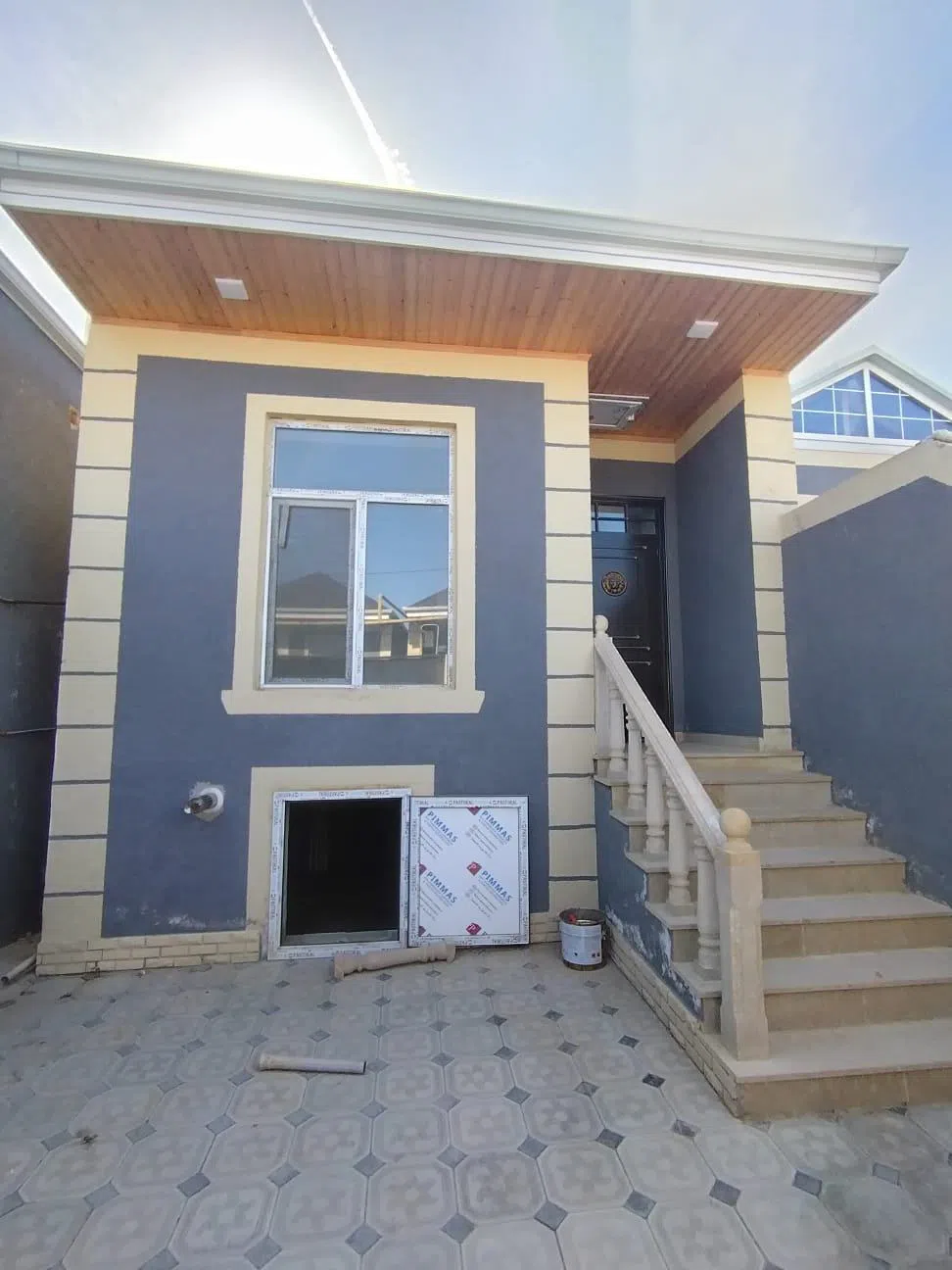 2 otaqlı həyət evi 48 m² - satılır