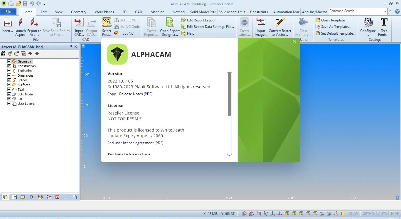 "Vero Alphacam" CNC proqramı