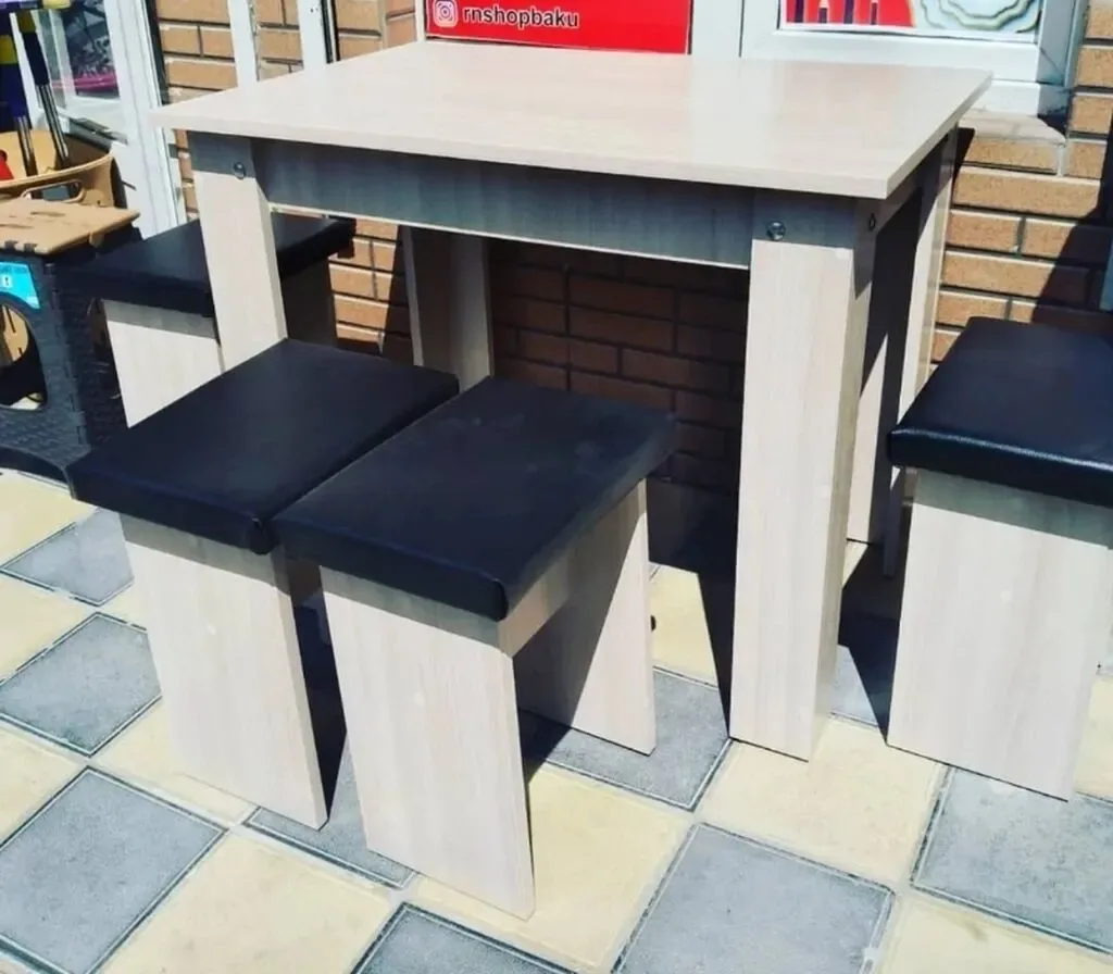 Mətbəx masası Bej rəng — şəkil 1