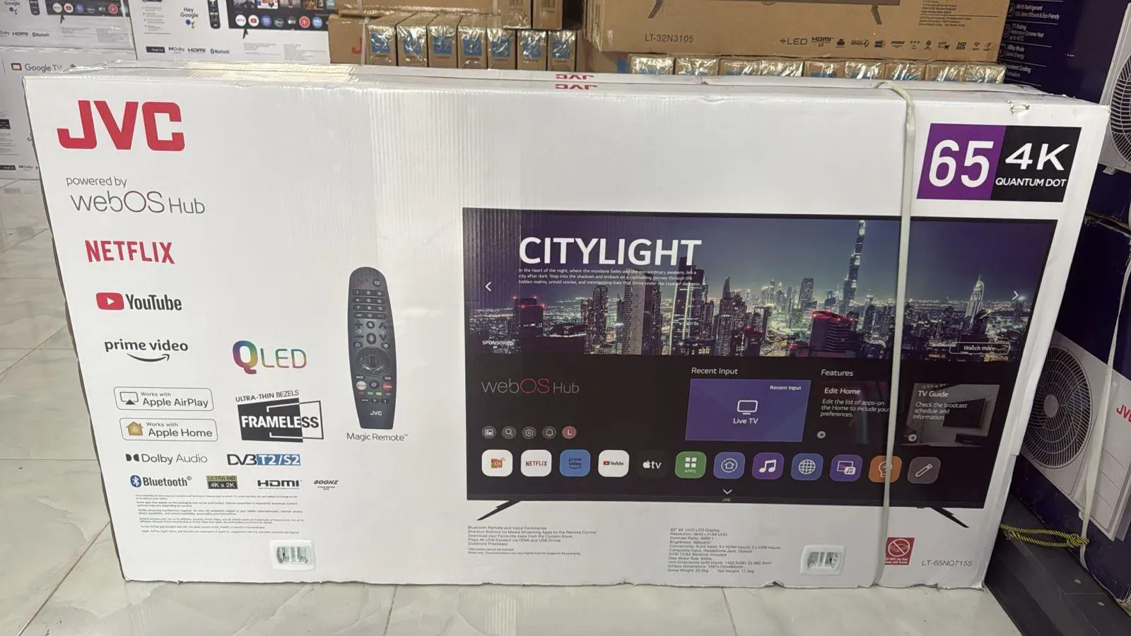 JVC markalı televizor, QLED - Tenderyard