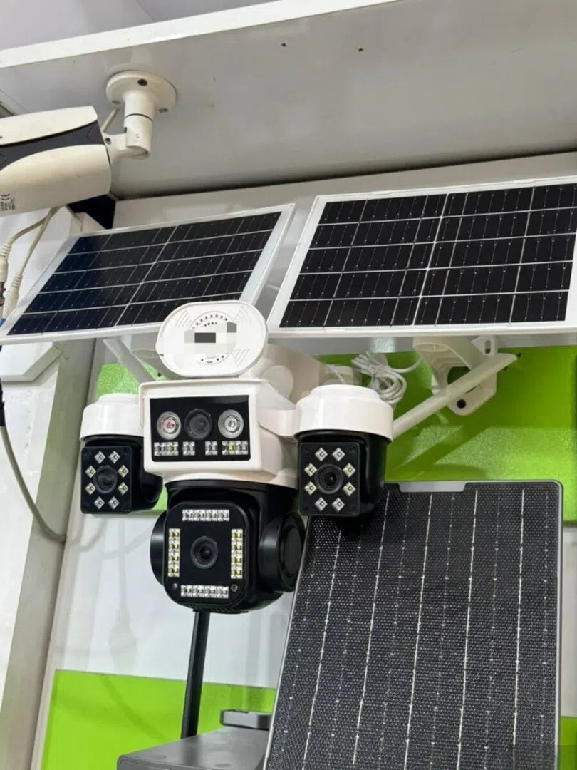 4G Solar PTZ Kamera, 4K, 12MP, Simsiz, Günəş Panelli