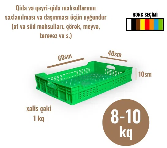 Plastik yeşiklər istehsalı — şəkil 15