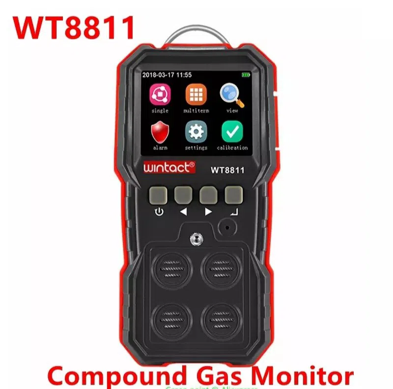Wintact WT8811 Yanar Qaz Detektoru Dəsti (4-ü 1-də) — şəkil 2