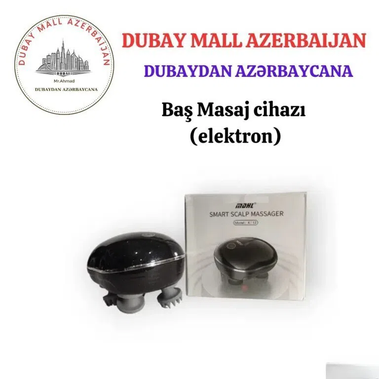 Baş və bədən üçün elektrikli masaj cihazı - Tenderyard