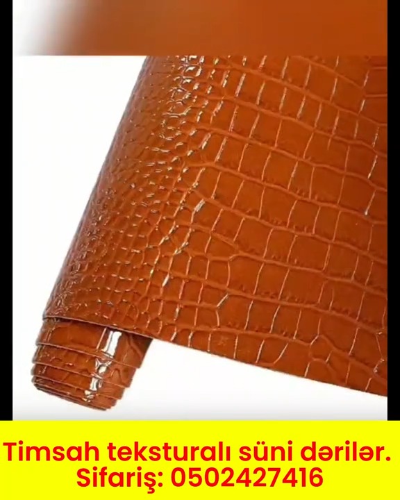 Crocodile textured faux leathers - Tenderyard
