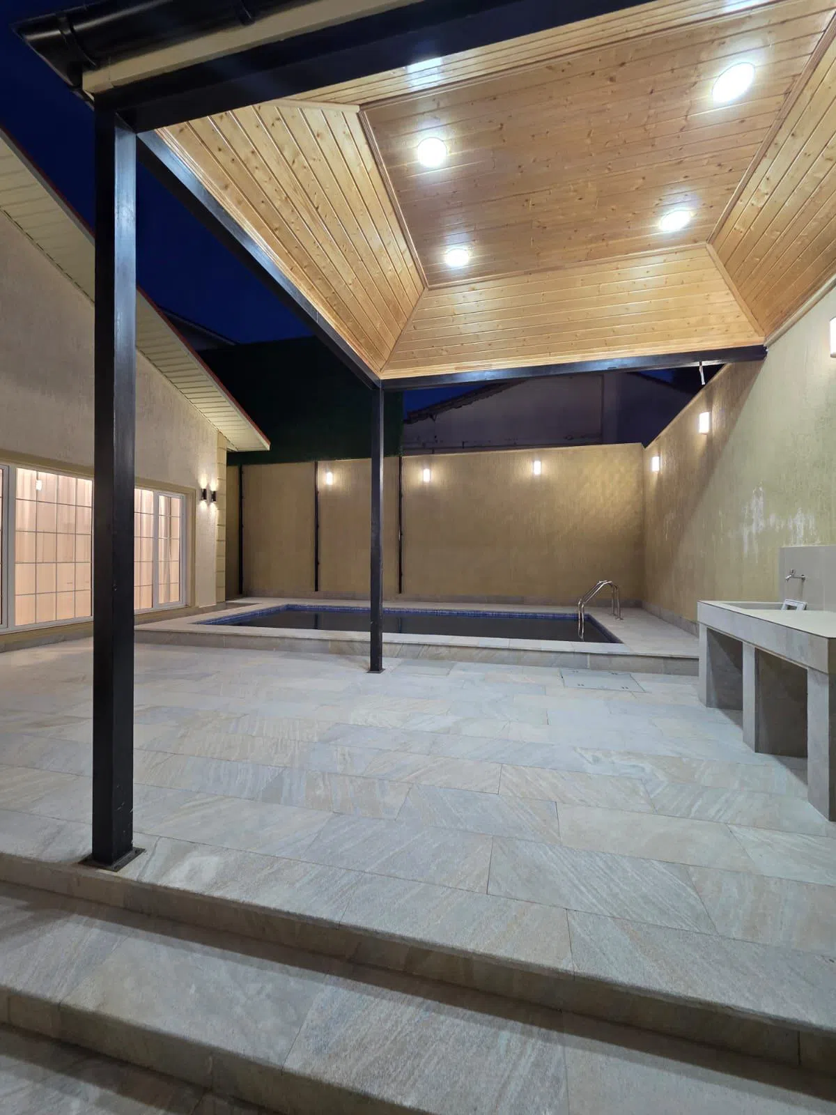 4 otaqlı villa 140 m² - 3 sot torpaq sahəsində satılır — şəkil 9