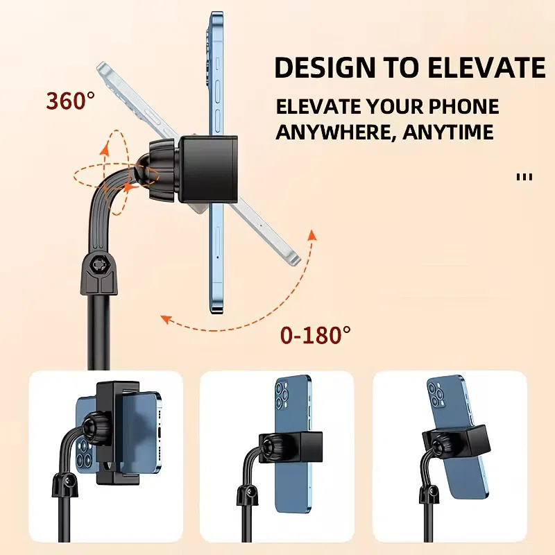 360° Fırlanan Tənzimlənən Telefon Stendi — şəkil 4