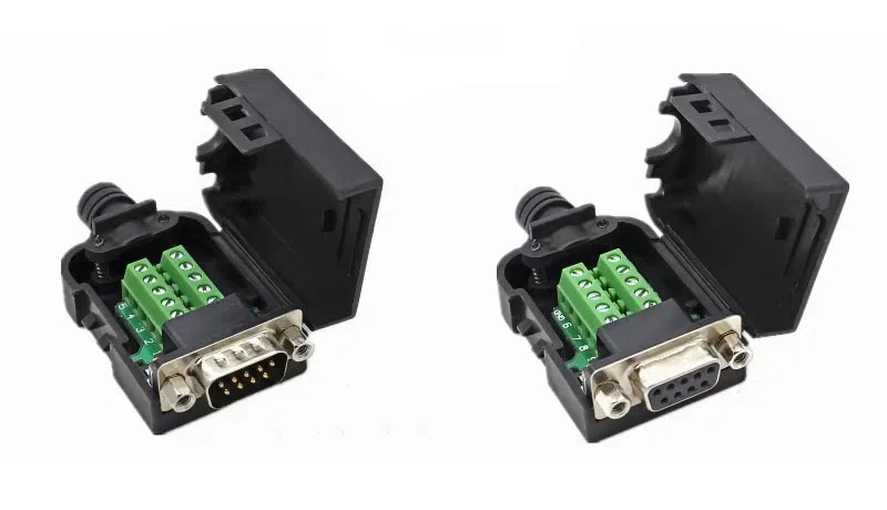 Solderless DB9 Connectors - Tenderyard