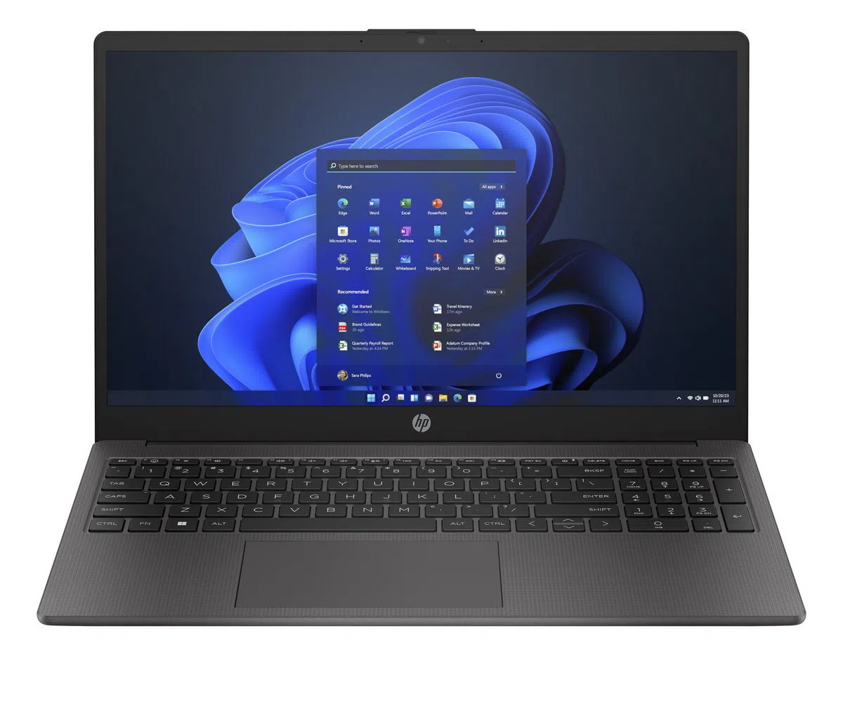 HP brand laptop, Wet asphalt color - Tenderyard