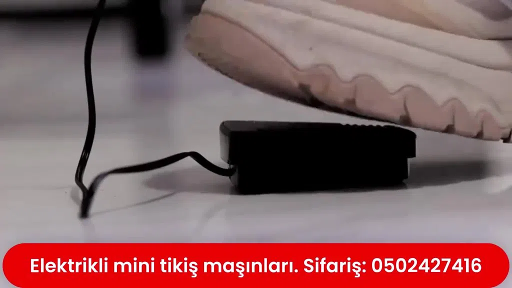 Elektrikli mini tikiş maşını — şəkil 12