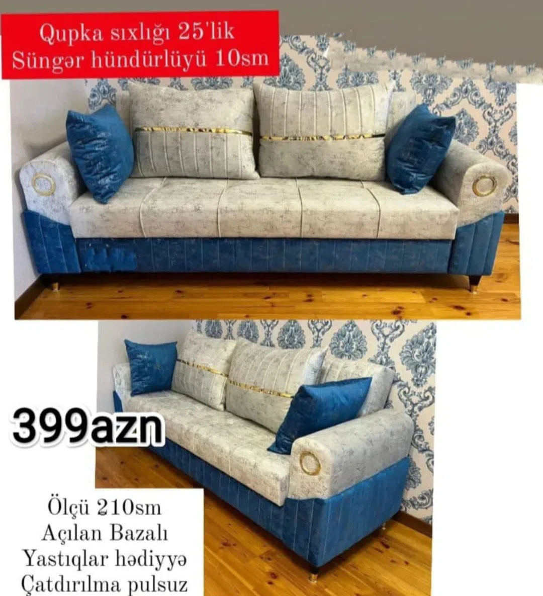 İki yerli divan, Ağ rəng