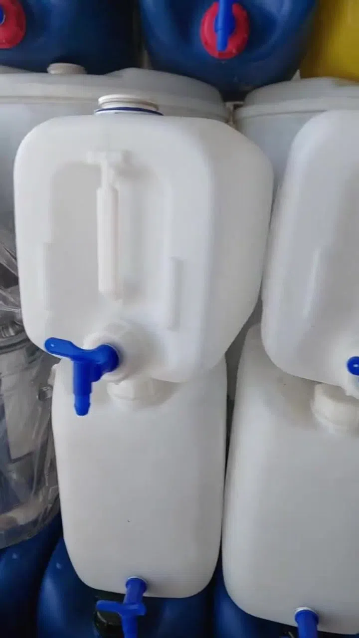 Kranlı plastik kanistr, 10-150 litr, HDPE material — şəkil 7