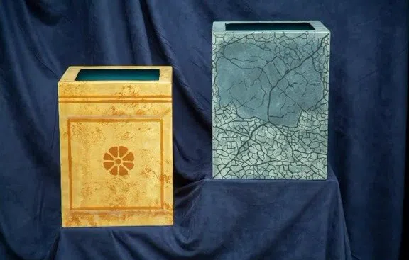 Fiberglass dibçəklər, yüngül və davamlı bitki qabları — şəkil 19