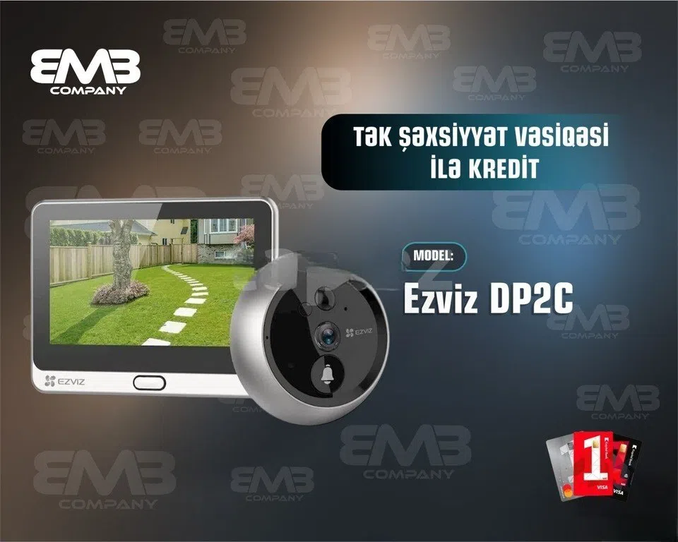 EZVIZ DP2C smart doorbell and camera - Tenderyard