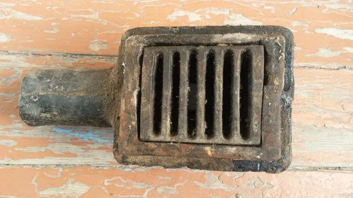 Square floor drain, Stainless steel material - Tenderyard
