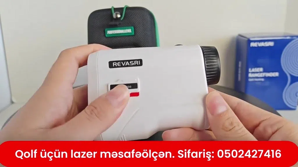 Qolf üçün lazer məsafəölçən (rangefinder) — şəkil 2