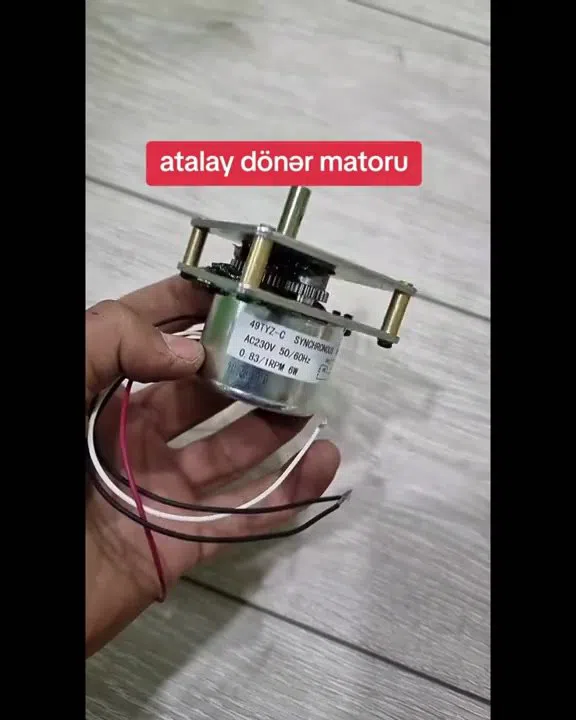 Dönər və qril aparatları üçün elektrik mühərrikləri — şəkil 20