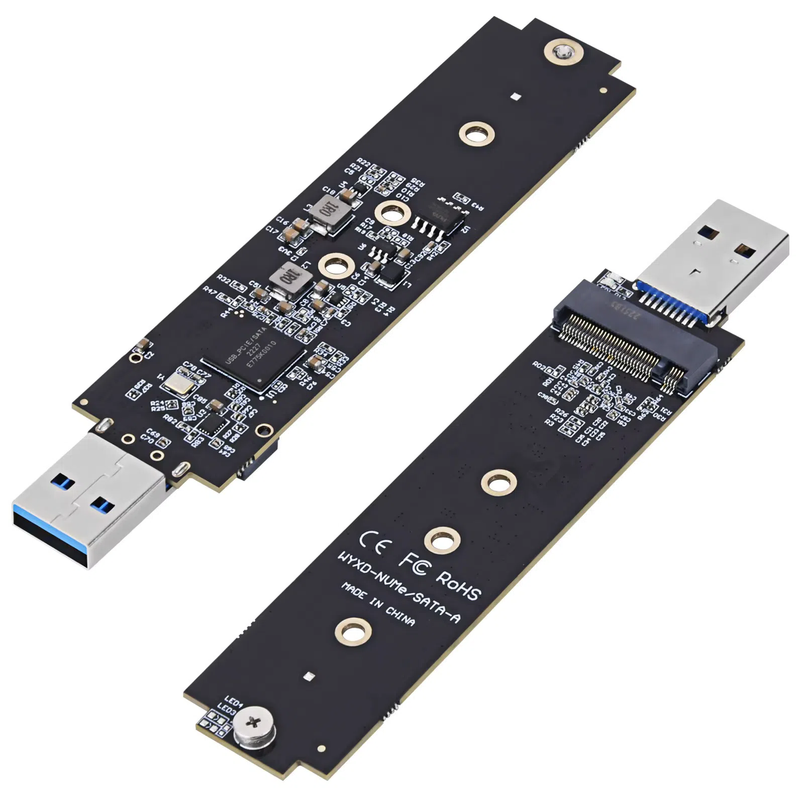 M.2 SATA/NVMe SSD To USB 3.1 Adapter — şəkil 4