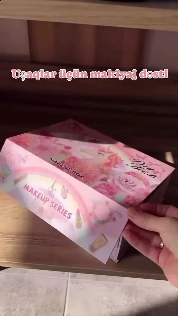 Uşaqlar üçün kosmetik oyuncaq makiyaj dəsti — şəkil 14
