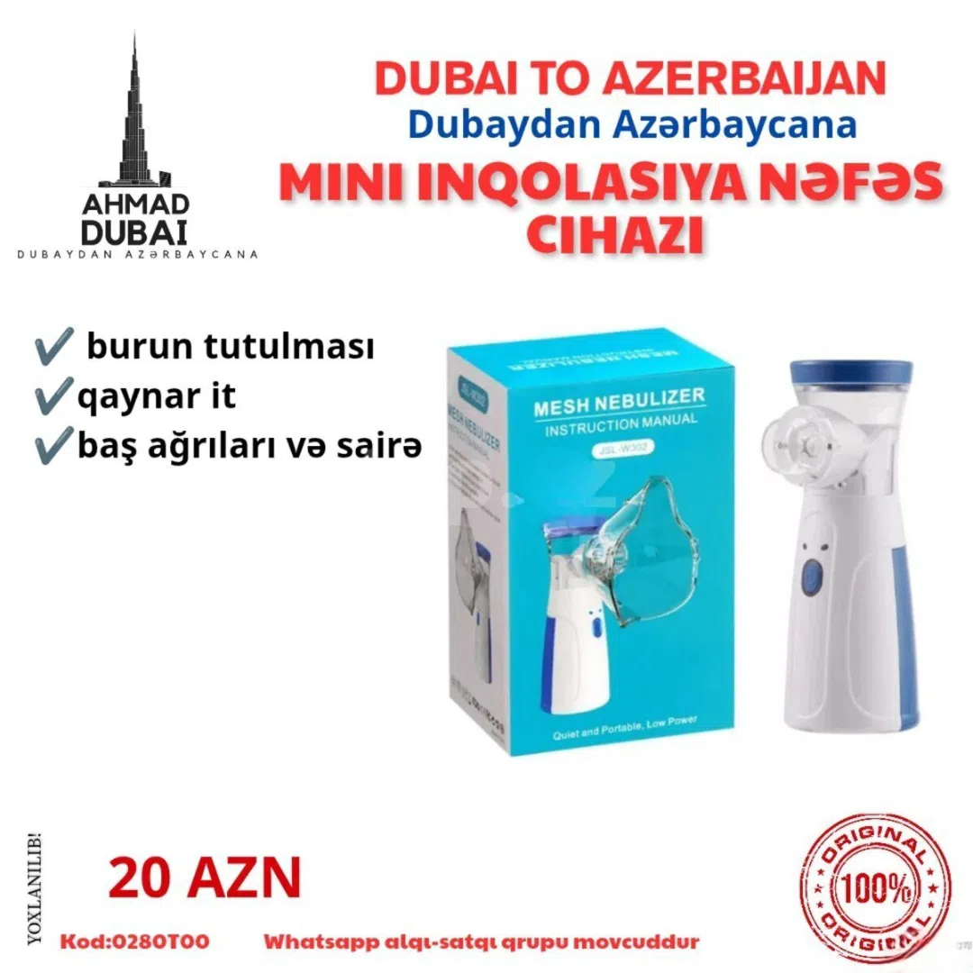 Mini inhalyasiya cihazı