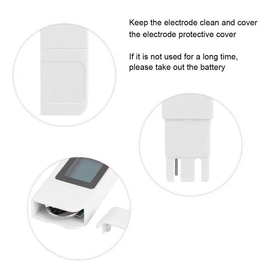 Digital TDS & EC Meter Tester Thermometer Pen — şəkil 4