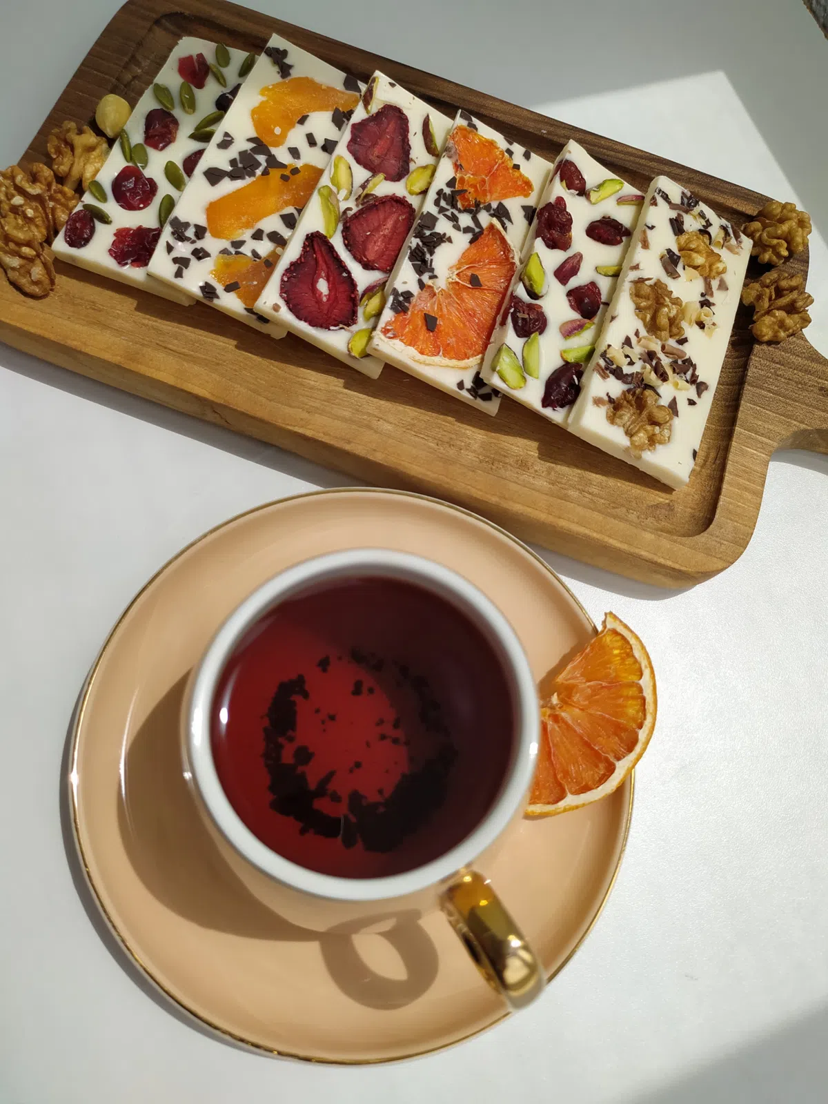 Əl işi Belçika şokoladları — şəkil 12