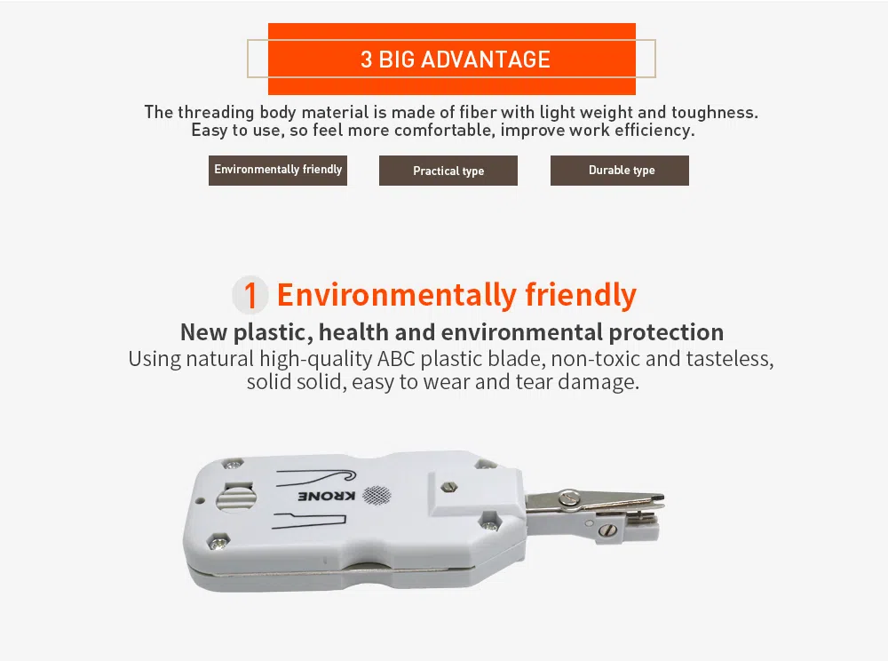 Mini Punch Down Tool RJ11 RJ45 — şəkil 4