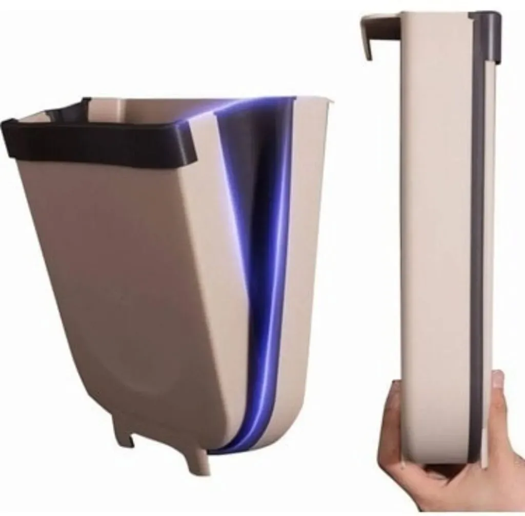 Açılıb yığılan qapı üçün zibil qabı