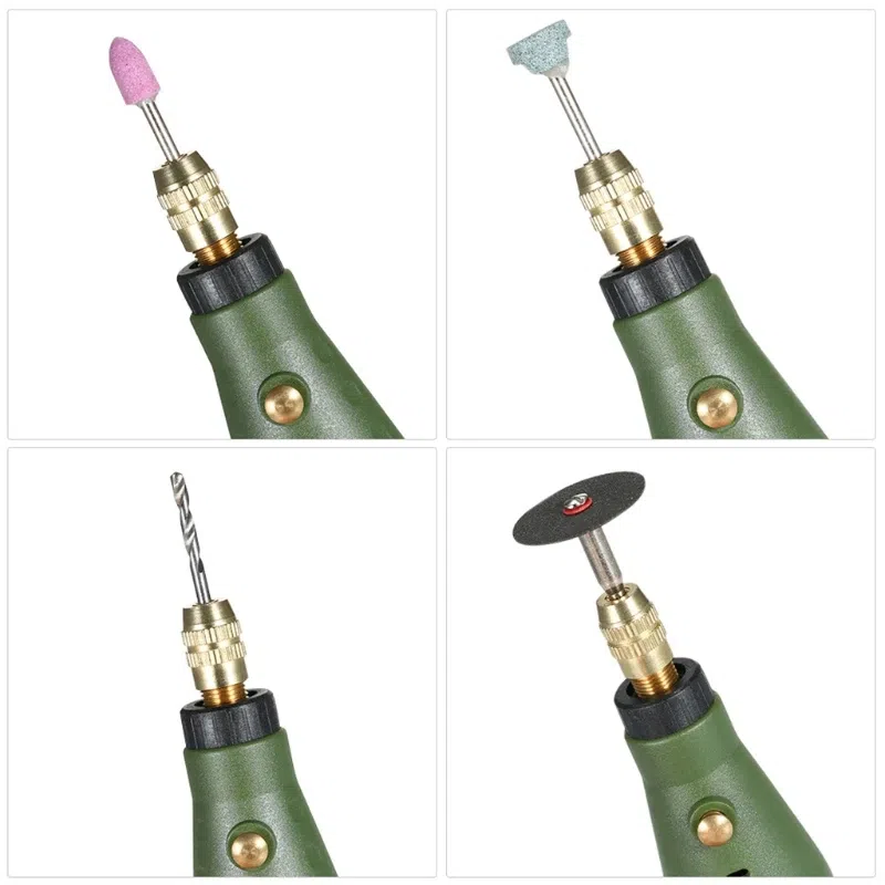 Electric mini drill for jewelry making — şəkil 4