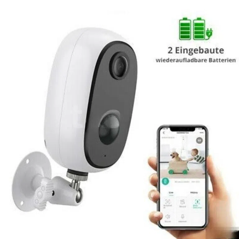 Mini simsiz WiFi kamera, 2MP Full HD, hərəkət sensoru - Tenderyard