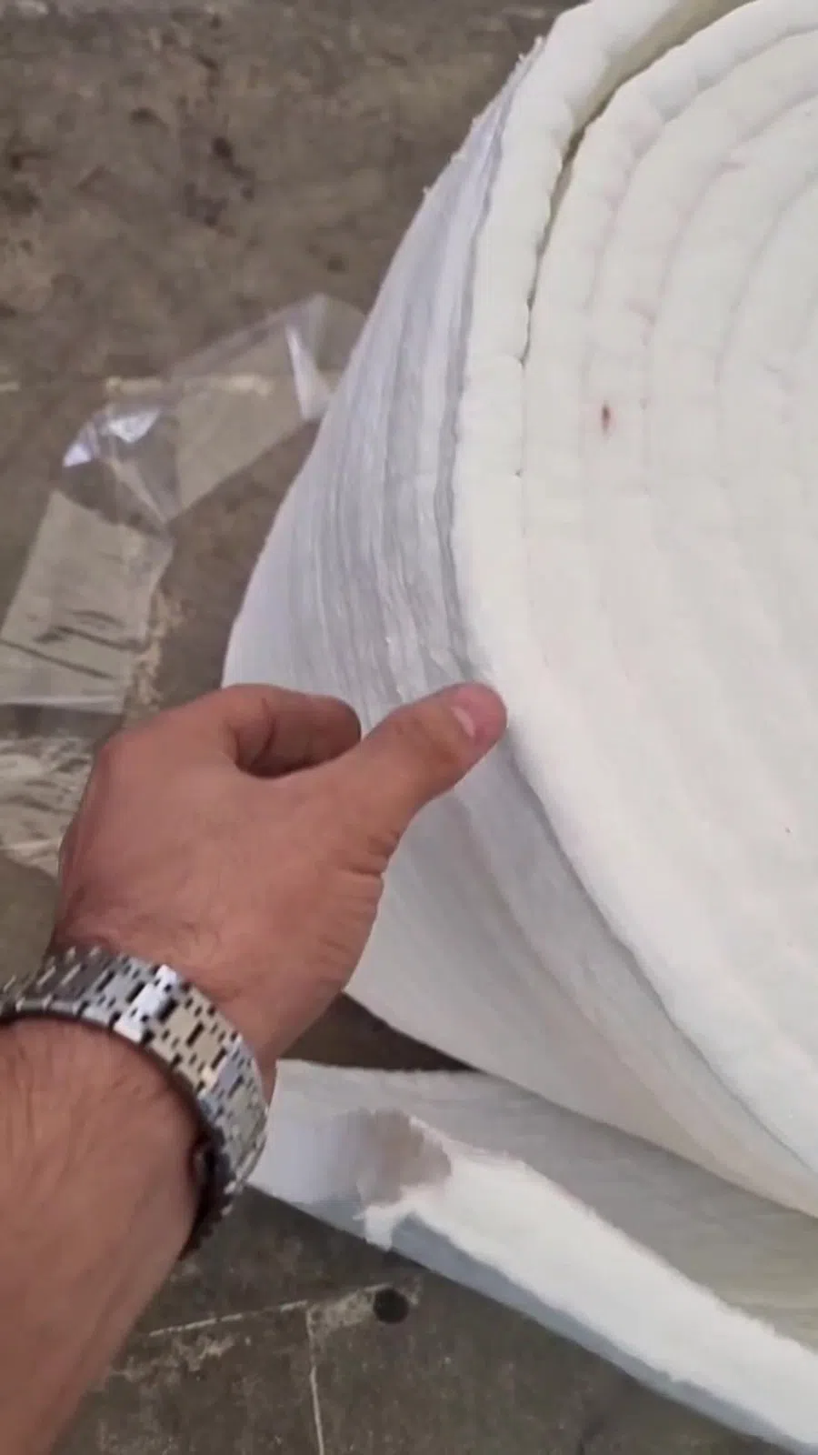 1300°C istiliyə dözümlü daş yunu izolyasiya materialı — şəkil 15