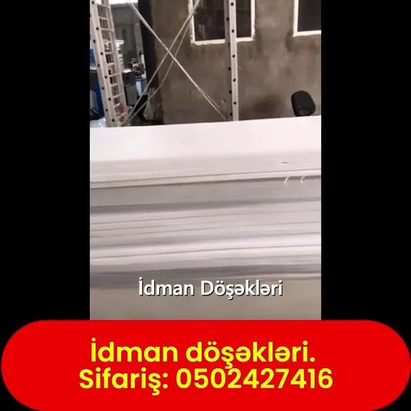 İdman döşəkləri 5-50 mm qalınlıqda - Tenderyard