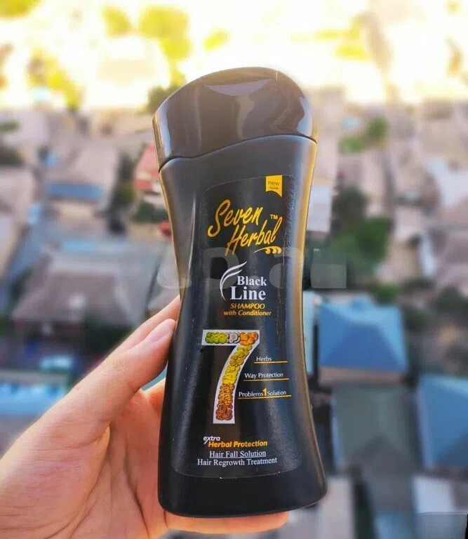 Seven Herbal şampunu, 250 ml, saç tökülməsinə qarşı